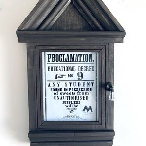 Harry Potter Educational Decree Sign